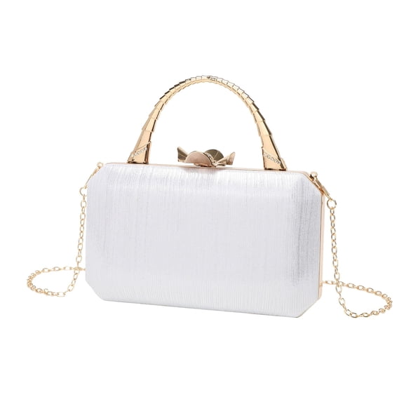 Evening Bags Womens 2023 Fashion Luxury Clutches and Purse Leather Handbags Gold Banquet Bridal Prom Shoulder Bags Bolso Mujer