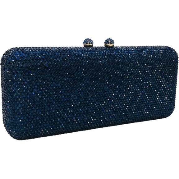 Evening Bags and Clutches Women Formal Crystal Clutch Handbags Wedding Rhinestone Clutch Purse,Mini