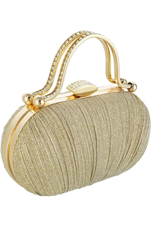 Evening Bags and Clutches, Women's Evening Handbags Rhinestone Cocktail Prom Formal Clutch Purses for Women Wedding