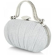 Evening Bags and Clutches, Womens Evening Handbags Rhinestone Cocktail Prom Formal Clutch Purses for Women Wedding