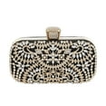 thumbnail image 1 of Evening Clutch Bag for Women Elegant Prom Wedding Party Handbag Stylish Cosmetic Purse with Detachable Chain, 1 of 9