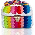 thumbnail image 1 of Evening Clutch Bag for Women, Handmade Crochet Wedding Party Purse, Small Flap Formal Crossbody Handbag Evening Clutch, 1 of 6