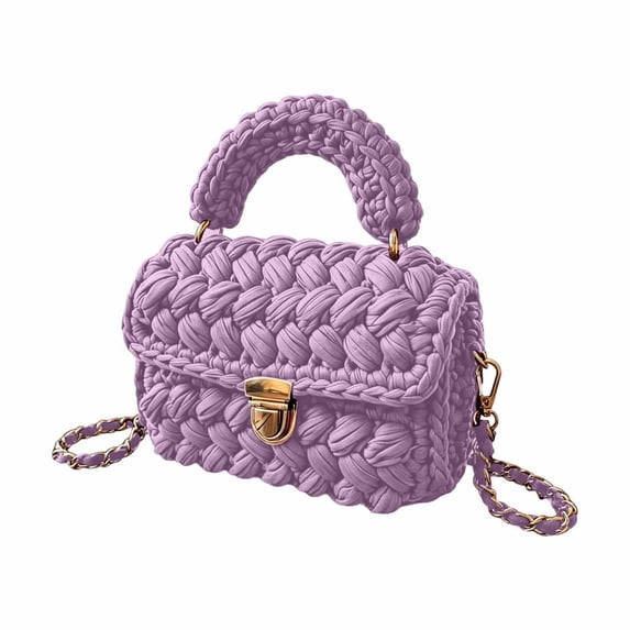 Evening Clutch Bag for Women, Handmade Crochet Wedding Party Purse, Small Flap Formal Crossbody Handbag Evening Clutch