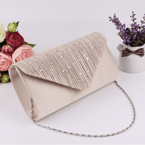 Evening Clutch Purses for Women, Formal Party Clutch Bags Sparkling Shoulder Envelope Handbags