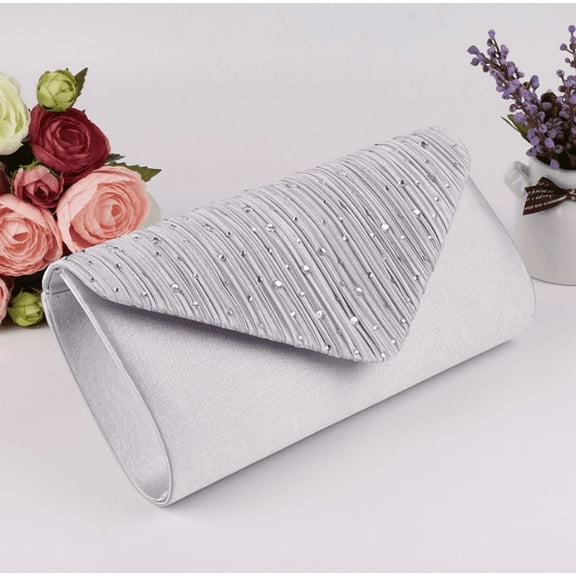 Evening Clutch Purses for Women, Formal Party Clutch Bags Sparkling Shoulder Envelope Handbags