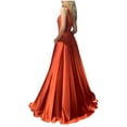 thumbnail image 1 of Evening Dresses for Women Elegant One Shoulder Convertible Bandage Dress Sleeveless Sexy Off Shoulder Bridesmaid Wedding Cocktail Formal Party Maxi Long Dresses Prom Dance Ball Gown, 1 of 5