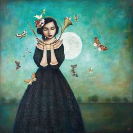 Evening Echoes Canvas Art - Duy Huynh (24 x 24)