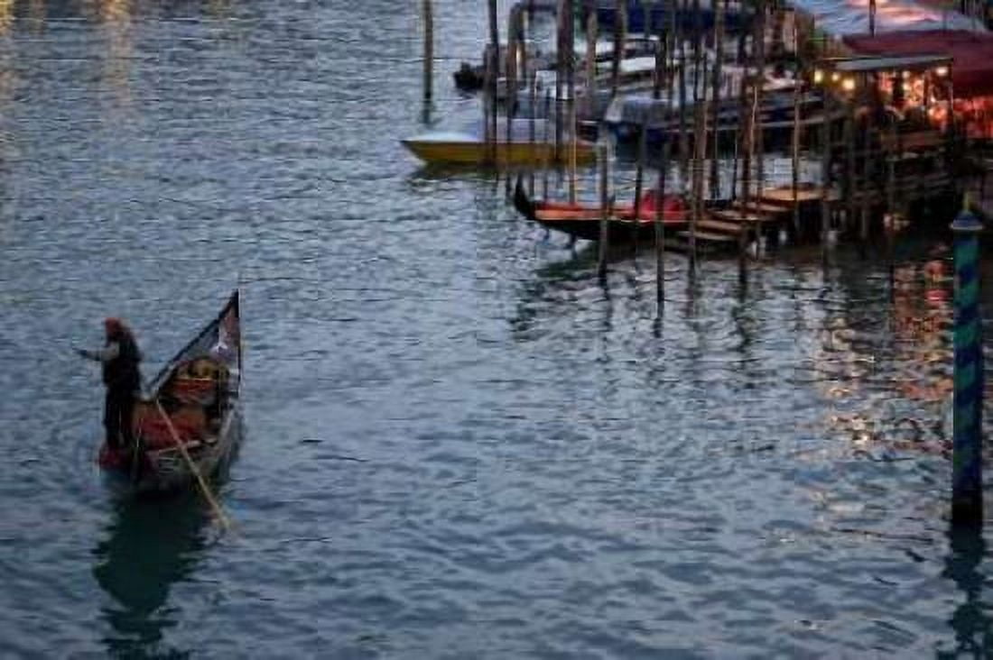 Evening Gondoliers IV Canvas Art - Rita Crane (24 x 36)