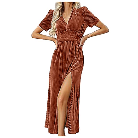 Evening Gowns for Women Formal Holiday Dress Womens Luxurious Velvet Maxi Dress for Wedding Guest Formal Dresses for Gala & Party Night Long Gown