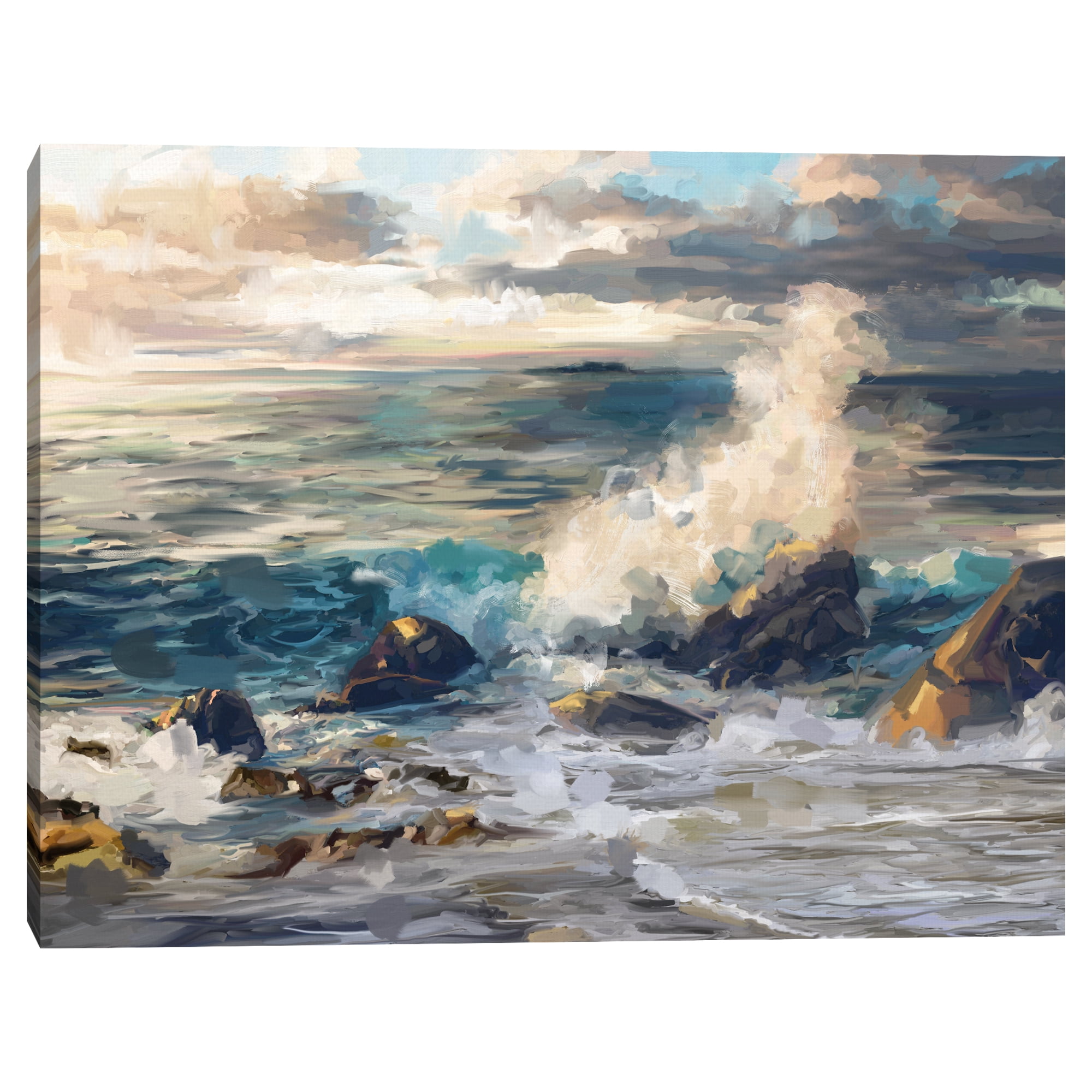 Evening Light by Studio Arts Canvas Art Print, 1.5" x 36"