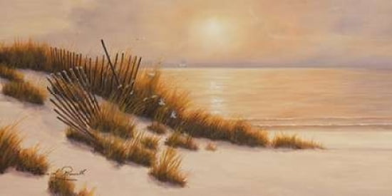 Evening Meditation Canvas Art - Diane Romanello (24 x 48)