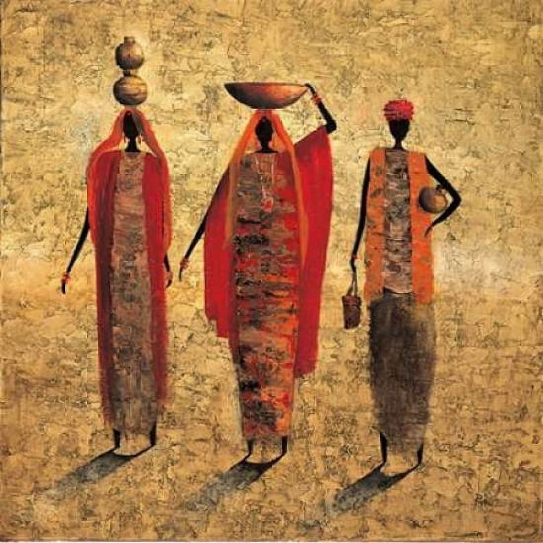 Evening Ritual Canvas Art - Michel Rauscher (24 x 24)