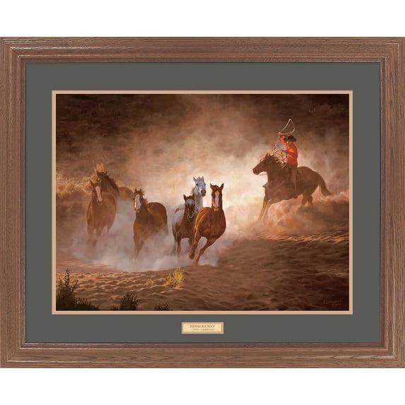 Evening Roundup—Horses