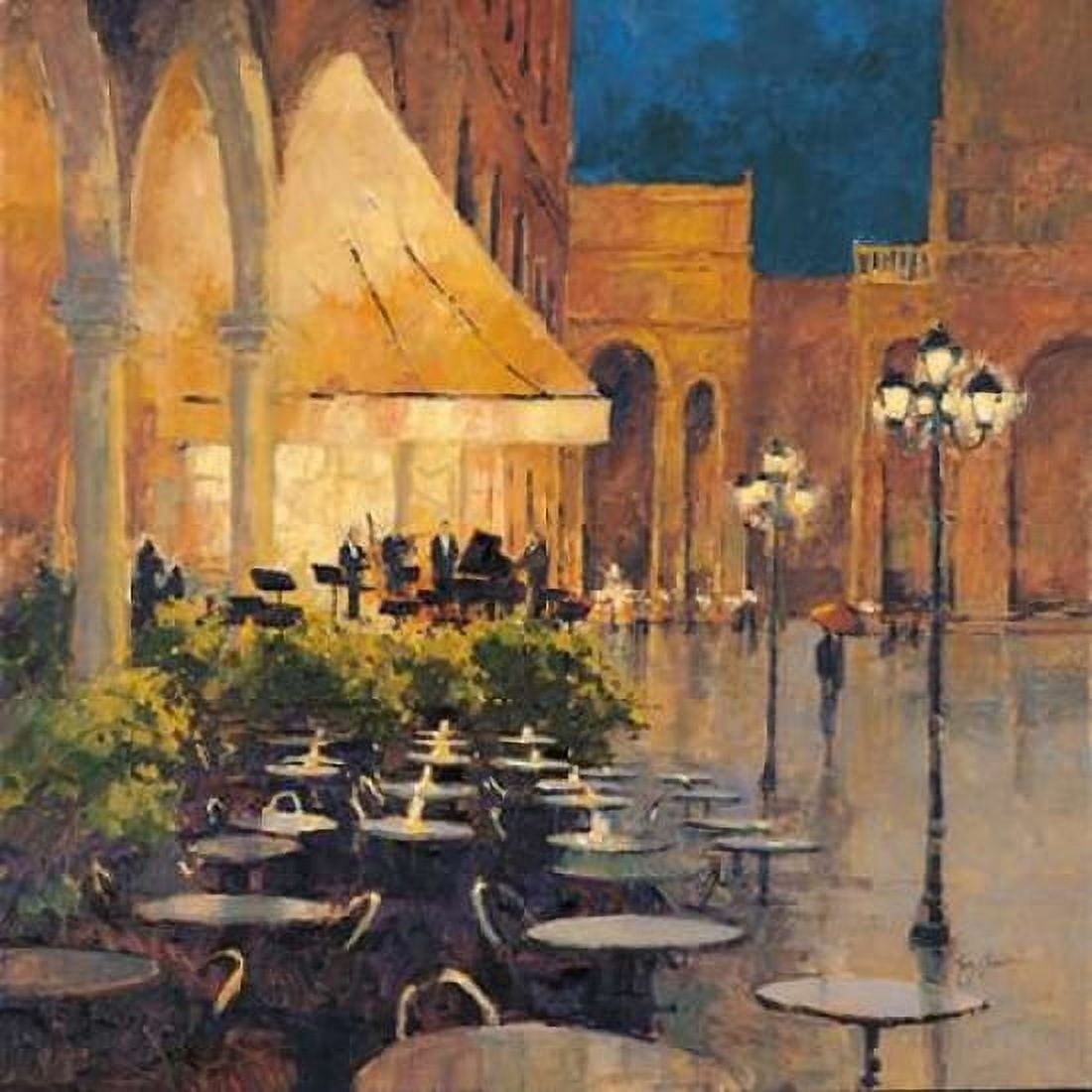 Evening Serenade Canvas Art - Kay Grant (24 x 24)