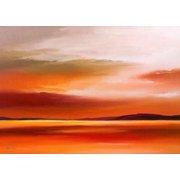 Evening Sky IV Canvas Art - Hans Paus 20 x 28