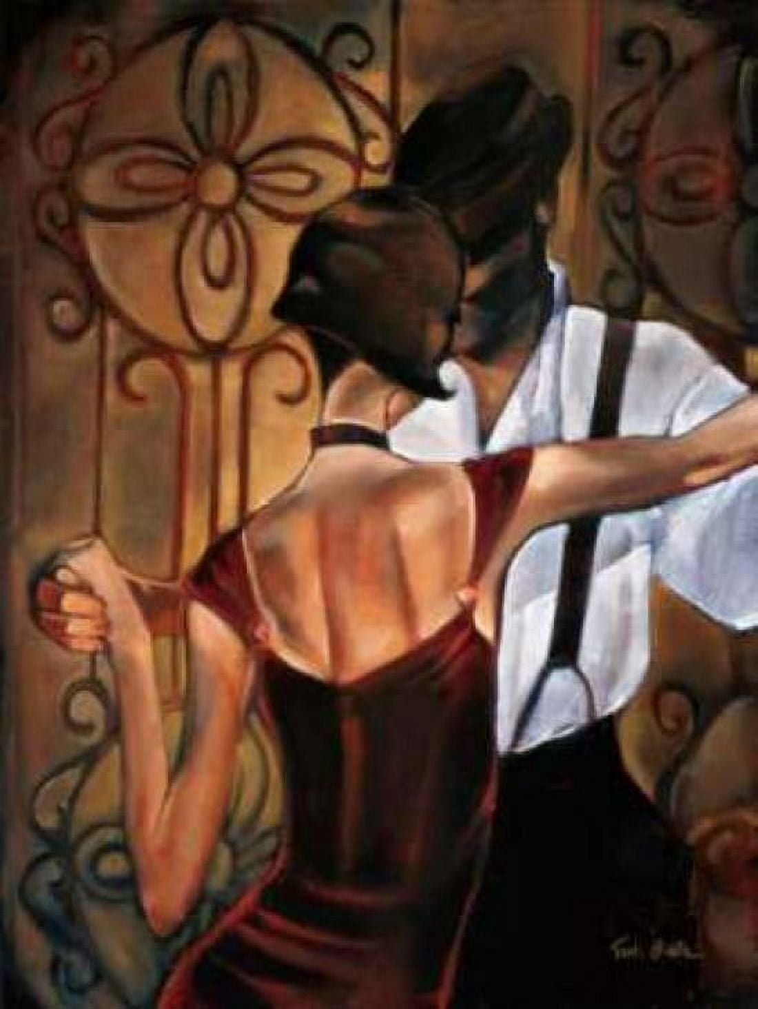 Evening Tango Canvas Art - Trish Biddle (18 x 24)