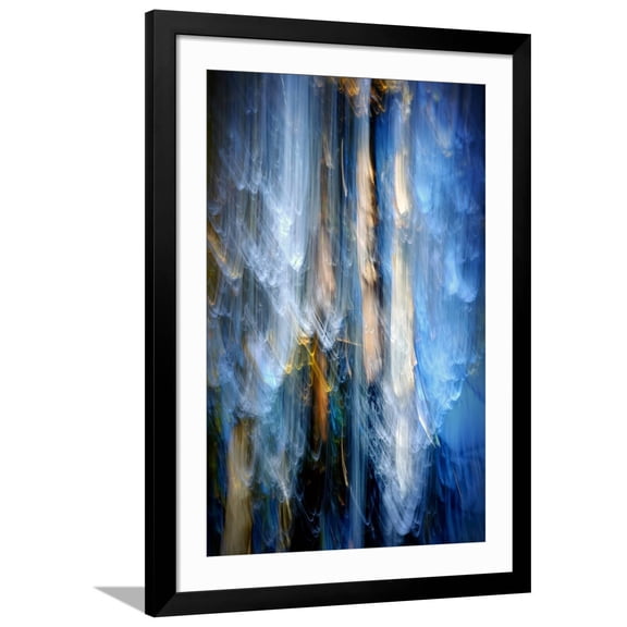 Art.com Evening Trees 1 Photographic Print by Ursula Abresch, Black Frame Wall Art, 32" x 44"
