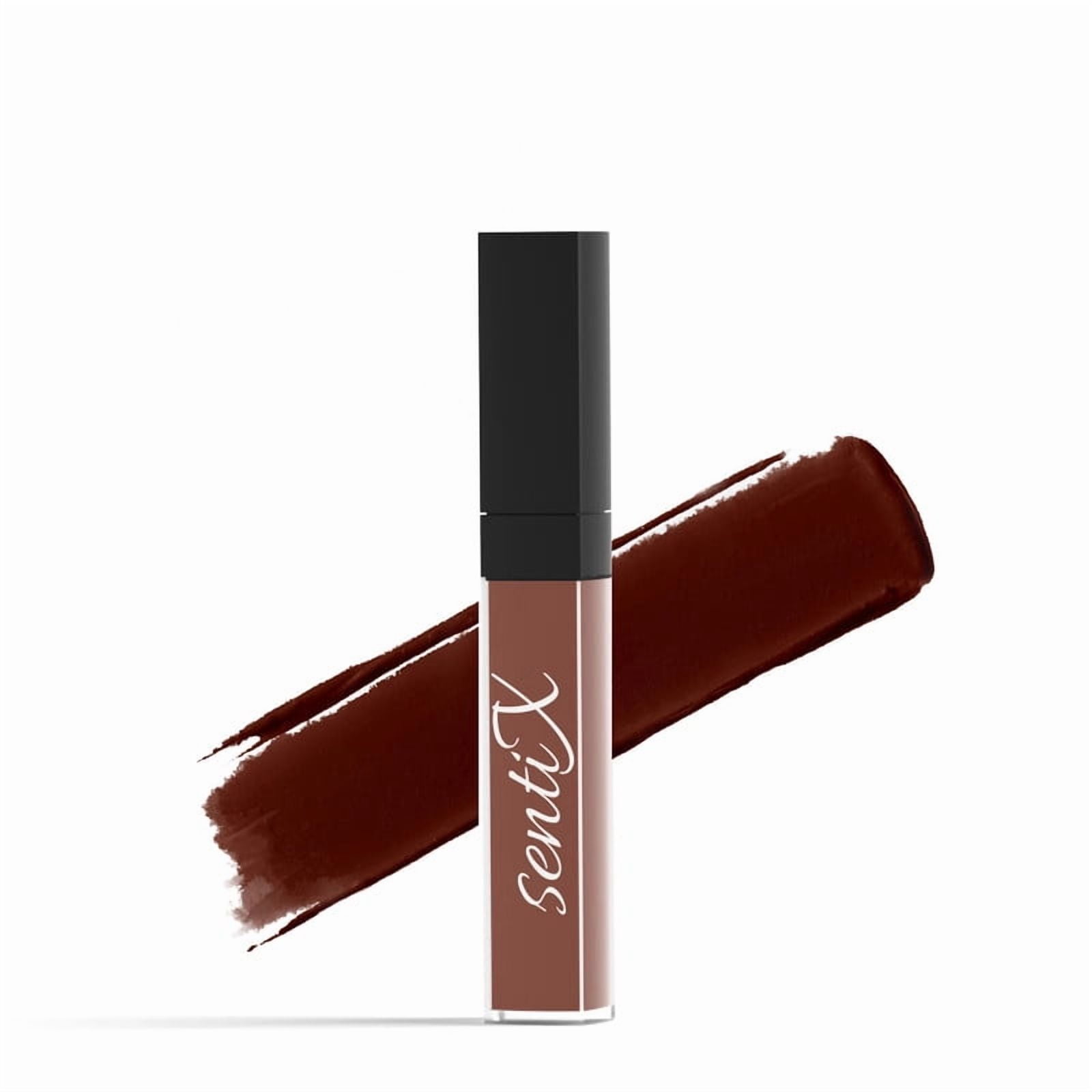 Evening lady - Liquid lipstick by SentiX, matte, High Coverage, Lightweight, Vegan, Paraben-Free, with Vitamin E