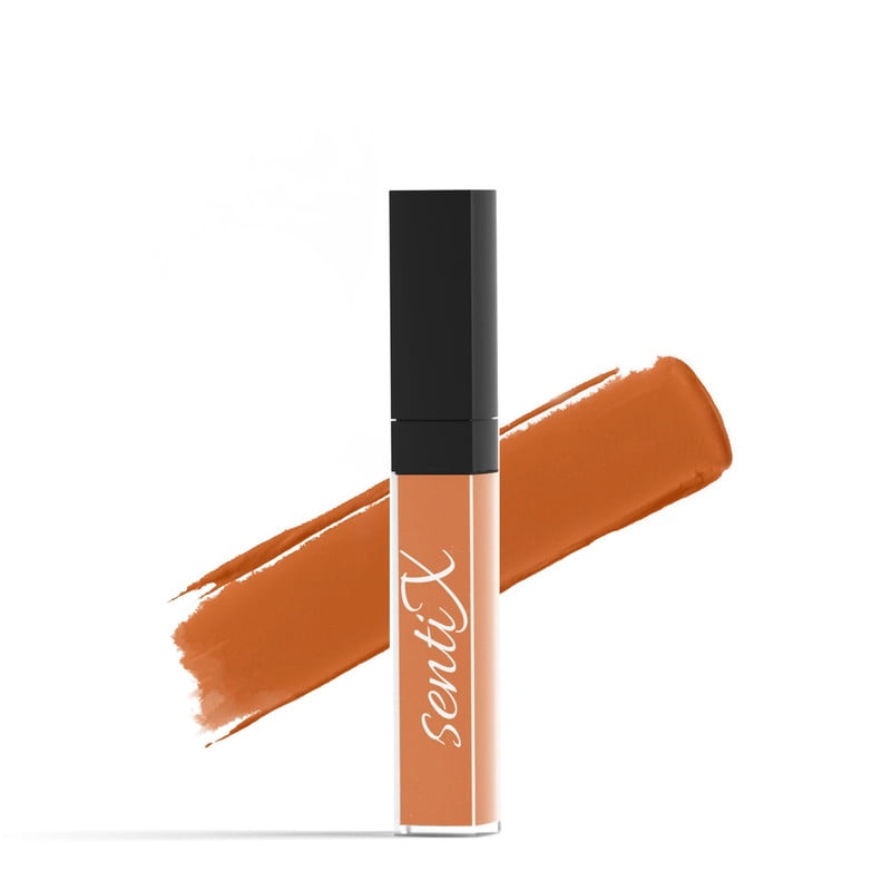 Evening lady - Liquid lipstick by SentiX, matte, High Coverage, Lightweight, Vegan, Paraben-Free, with Vitamin E