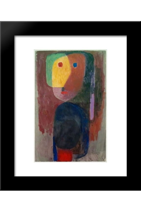 Evening shows 20x24 Framed Art Print by Paul Klee