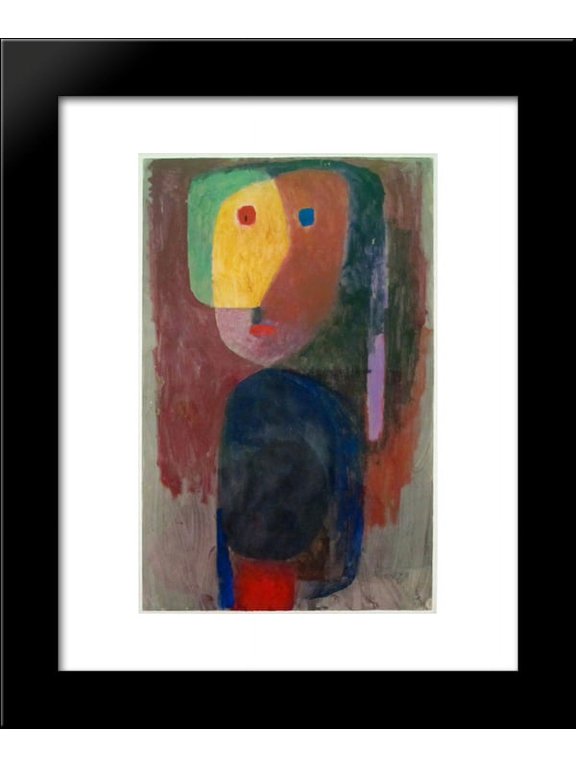 Evening shows 20x24 Framed Art Print by Paul Klee
