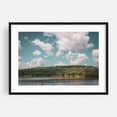 thumbnail image 1 of Evens Lake 01 - Loch Sheldrake New York Photography Landscape Nature Scenic Forest Rural Water Summer Black Framed Wall Art Print 5 x 7 inches, 1 of 4