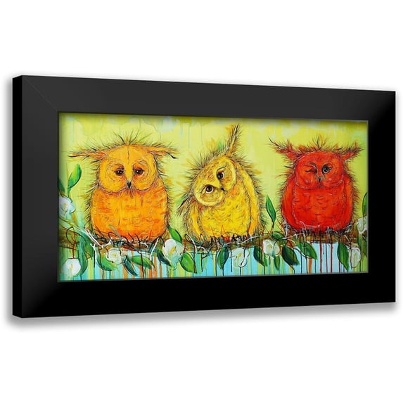 Evenson, Karrie 14x9 Black Modern Framed Museum Art Print Titled - Siblings