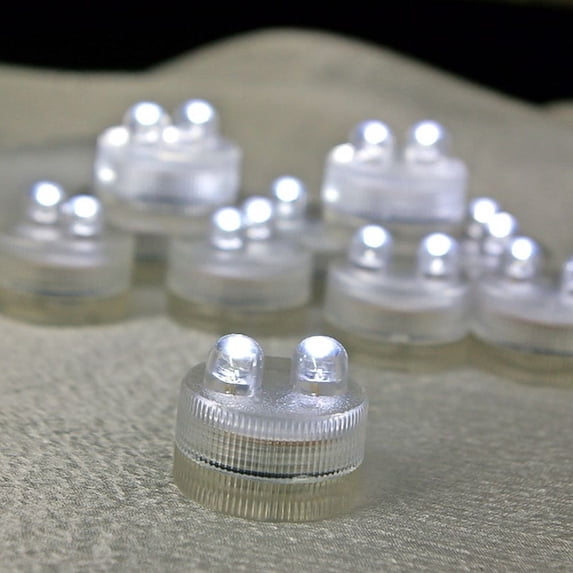 Event Decor Submersible FloraLyte II 2 Super Bright White LEDs Pack of 10