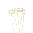 thumbnail image 1 of Event Decoration Floral Card Holder Picks 20Pcs Thickened Metal Wire Place Card Holders Photo Stick Clips for Wedding Party Table Decor, 1 of 4