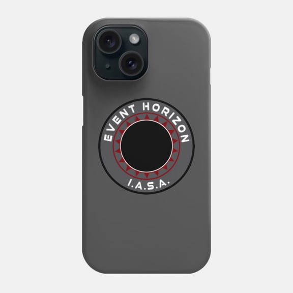 Event Horizon Crew Badge Protective Cover for iPhone 11–17 Pro Max Movie Logo