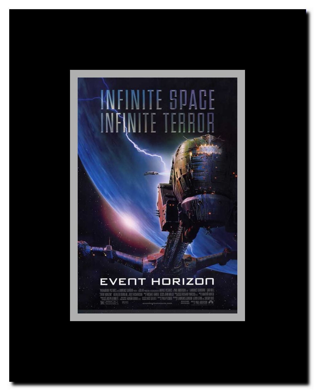 Event Horizon Framed Movie Poster