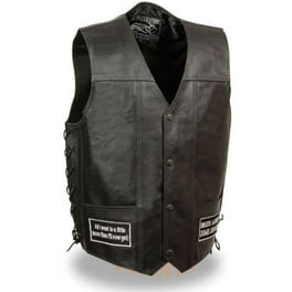 Event leather vest deals