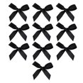 thumbnail image 1 of Jialinnn Crafted Bow for Snack Bags Cakes Wrap Weddings, Black, Black, Black, 1 of 9