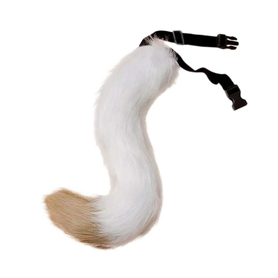 Event & Party, Halloween 3D Cute Animal Tail Pendant Women Holder Pompoms Tail Fashionable Hairy Tail 50cm Halloween Plush Tail, Home Decor
