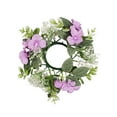 thumbnail image 1 of Elegant Hydrangea Floral Candle Rings Wreaths Decorative Candlerings For Pillar Candle Centerpieces Event Party Decorations, 1 of 4