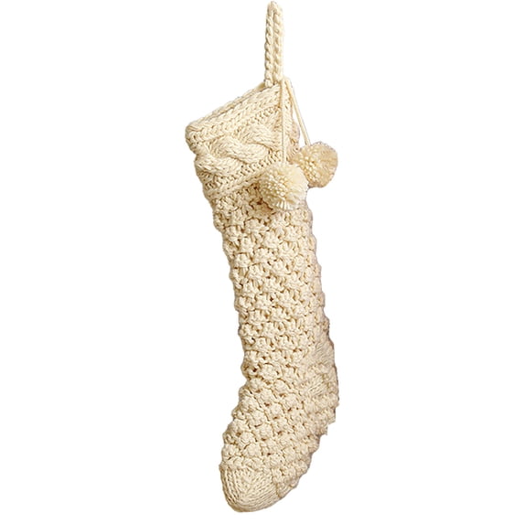 Event & Party Stockings for Family - 18-Inch Large Knitted Hanging Xmas for Kids Parents Holiday Celebration
