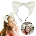 thumbnail image 1 of Event & Party Supplies Cat Ear Headband for - Soft Animal Ears Hair Accessories Ideal for Festivals and Play, 1 of 4