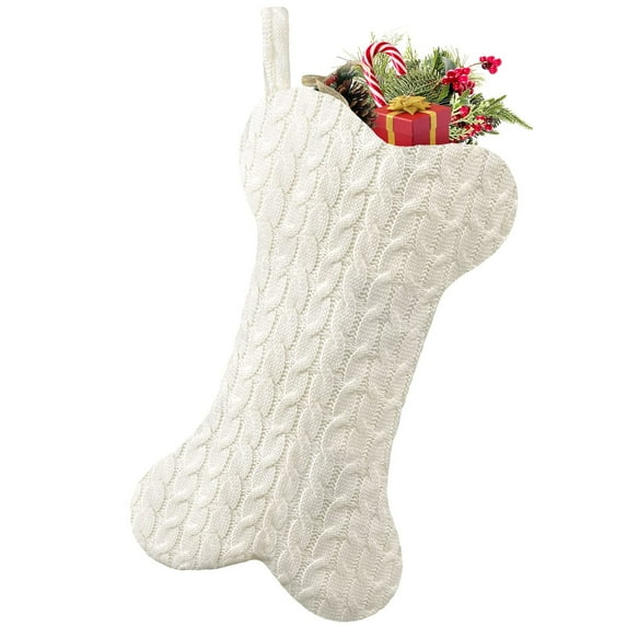Event & Party Supplies,Dog Christmas Stocking Knit Stocking For Dogs Bone Shape Dog Stocking Christmas Large Pet Stockings Hanging Dog Christmas Stocking For Dogs Cats