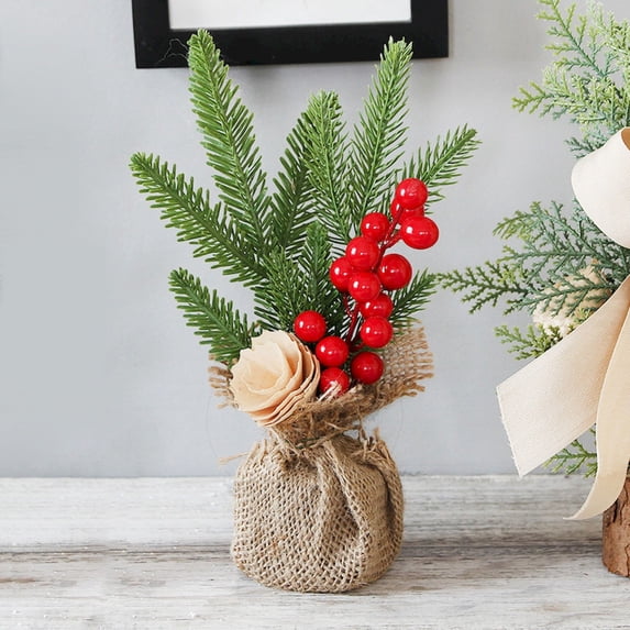 Event & Party Supplies,Small Christmas Tree Tabletop Artificial Mini Christmas Tree Desk Skinny Slim Pencil Christmas Tree Skinny Christmas Tree Farmhouse Christmas Tree Decorations Christmas Tree