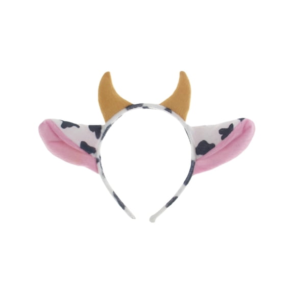 Event & Party Versatile Cow Headband for Festive and Unique Outfit to Highlight Personal Charm for Home Gatherings and Celebrations