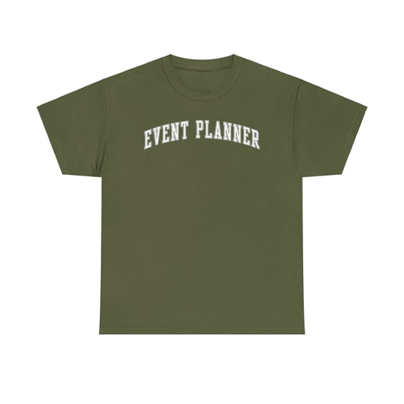 Event Planner Shirt Gifts Tshirt Crew Neck Short Sleeve