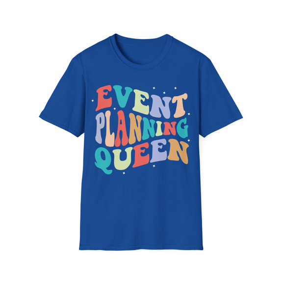 Event Planning Queen Event Planner Wedding Coordinator Shirt