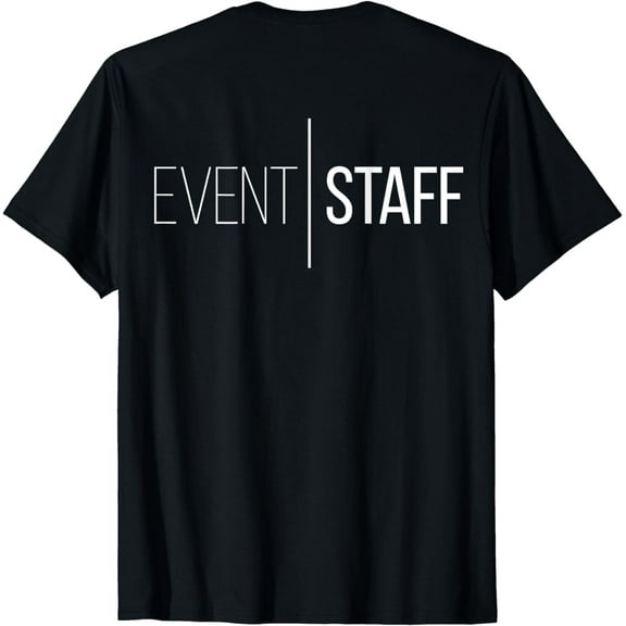 Event Staff - Back Design - Cool Party Uniform T-Shirt