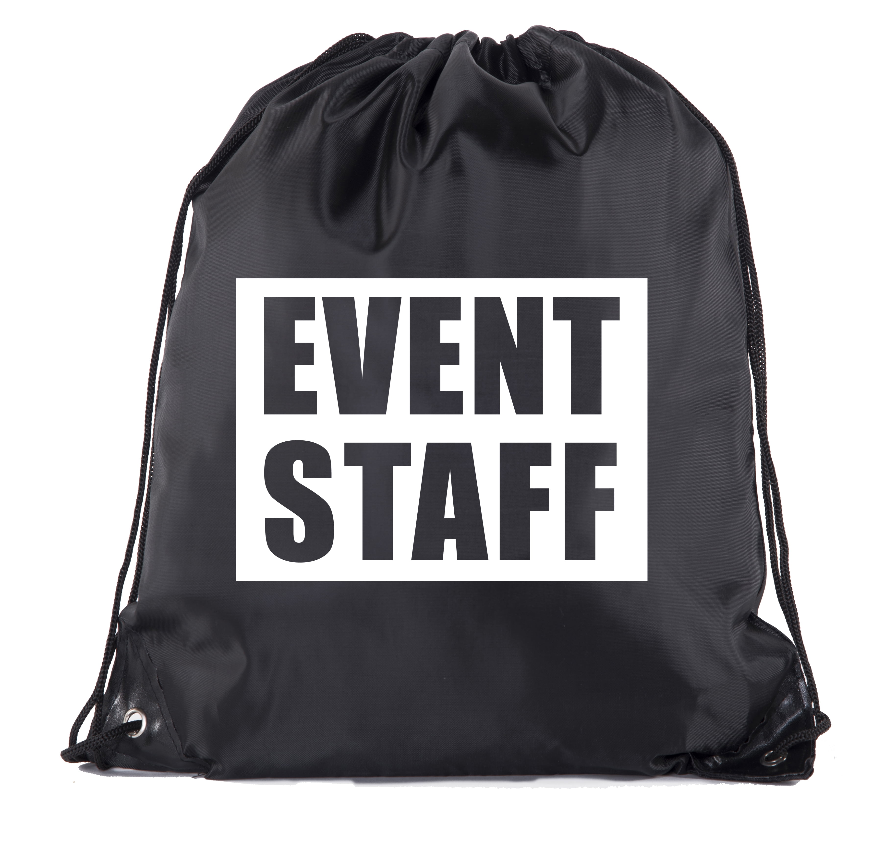 Event Staff Drawstring Backpacks, Crew Bags for Emergency Kits, & Water ...