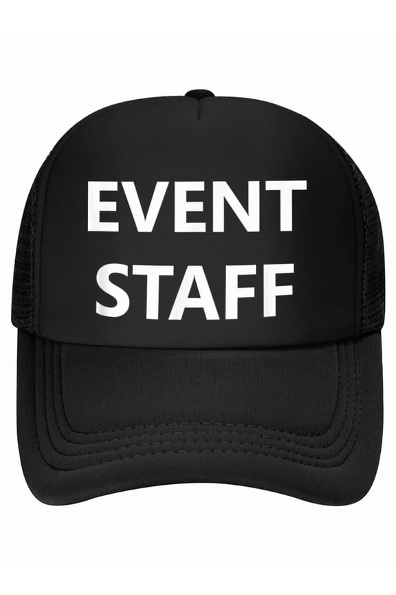 Event Staff Job Worker Employee Baseball Cap