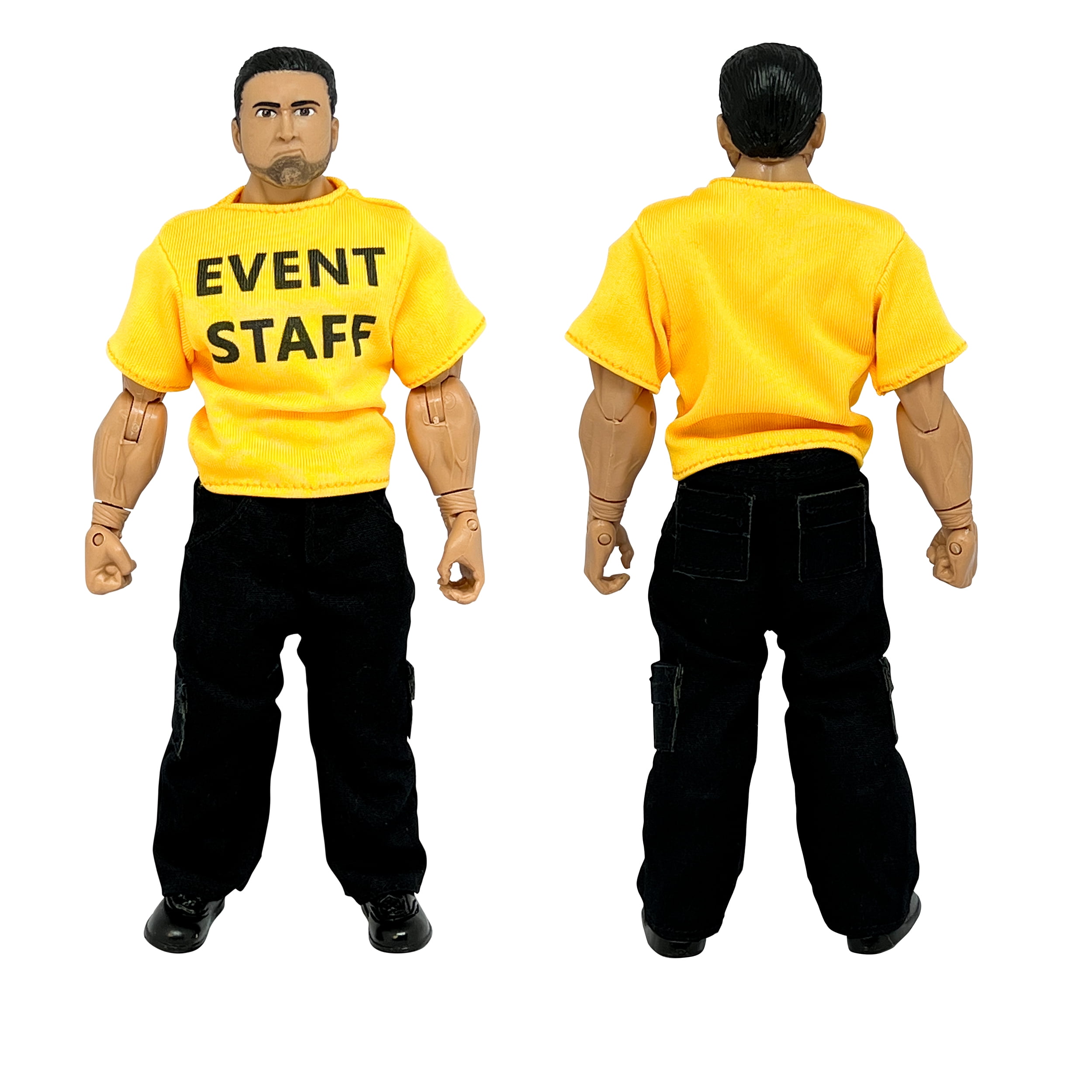Event Staff Worker for WWE Wrestling Action Figures