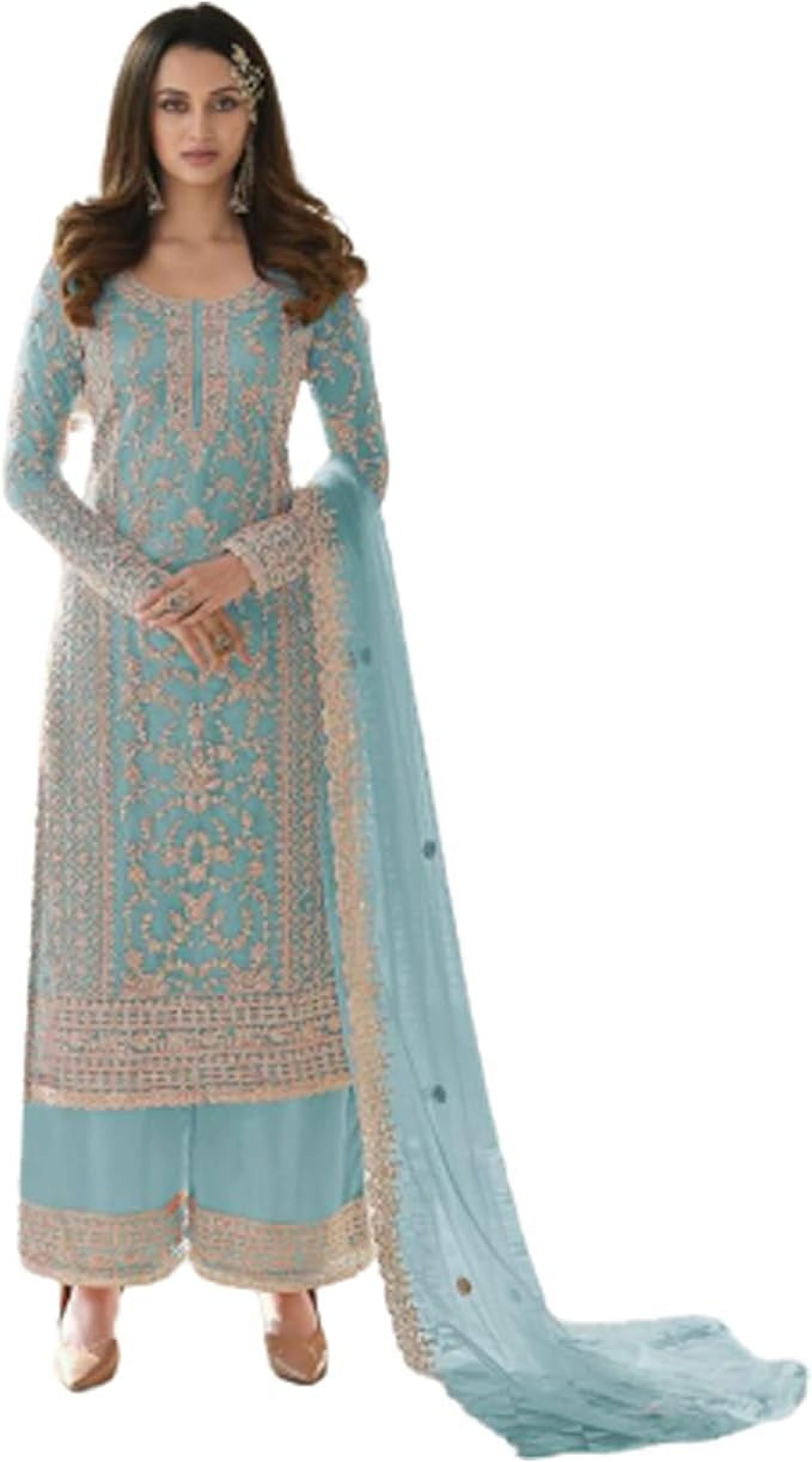 Son pamuk düz şalvar elbise/pakistan pamuk Salwar Kameez / Anarkali elbisesi tak