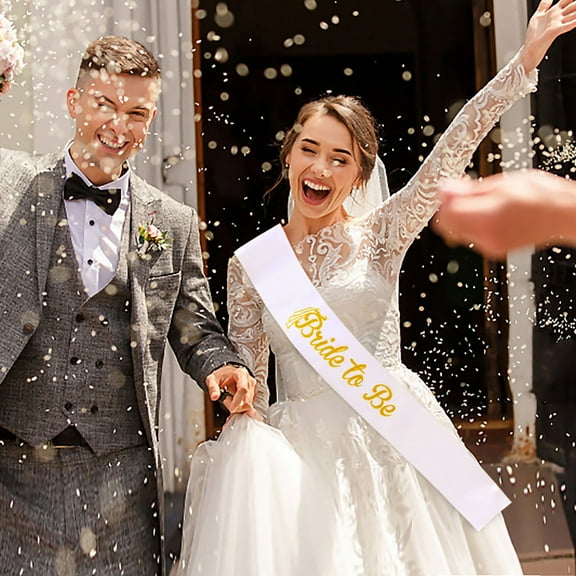 Event & party supplies,Party Bride Sash With Letter Print Wedding Celebrations Stole Marriage Bride Wedding Photography Sash