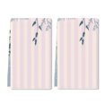 thumbnail image 1 of Eveokoki 2 Pcs Flower Spring Kitchen Towels Striped With White Peonyes Kitchen Dish Towels Kitchen Dish Cloths Fast Drying Kitchen Decor for Home Cooking Baking, 16 x 24 Inch, 1 of 5