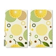thumbnail image 1 of Eveokoki 2 Pcs Kitchen Towels Sprinkled Lemons Kitchen Dish Towels Kitchen Dish Cloths Fast Drying Kitchen Rug Kitchen Decor for Home Cleaning Cooking Baking, 16 x 24 Inch, 1 of 5